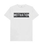 White Motivation Tee