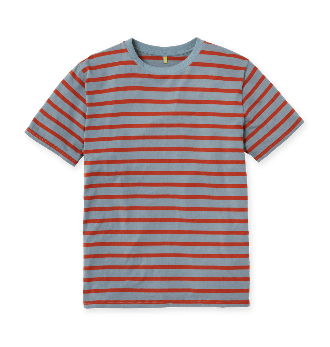 Classic striped tee shirt perfect for casual and formal occasions, featuring high-quality fabric and modern design.