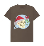 Chocolate Santa Skeleton Tee