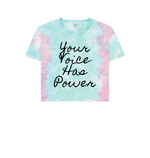 Pastel Tie Dye Printed T-shirt Front