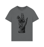 Slate Grey Hand Oversized Tee