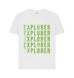 White Explorer Tee