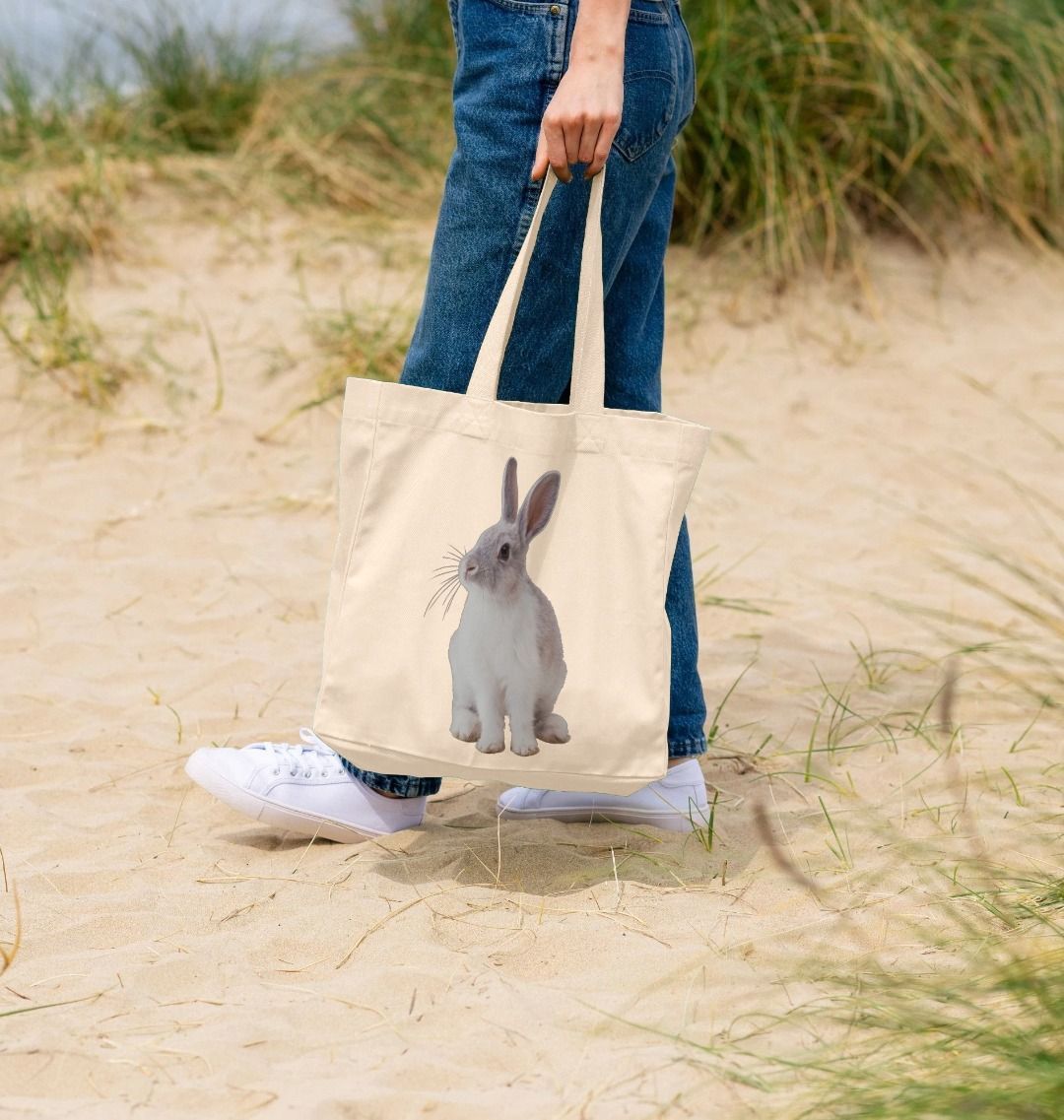 Rabbit Shopper Tote