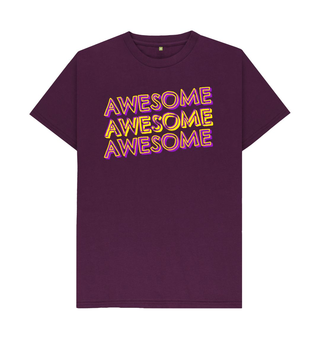 Purple Awesome Tee