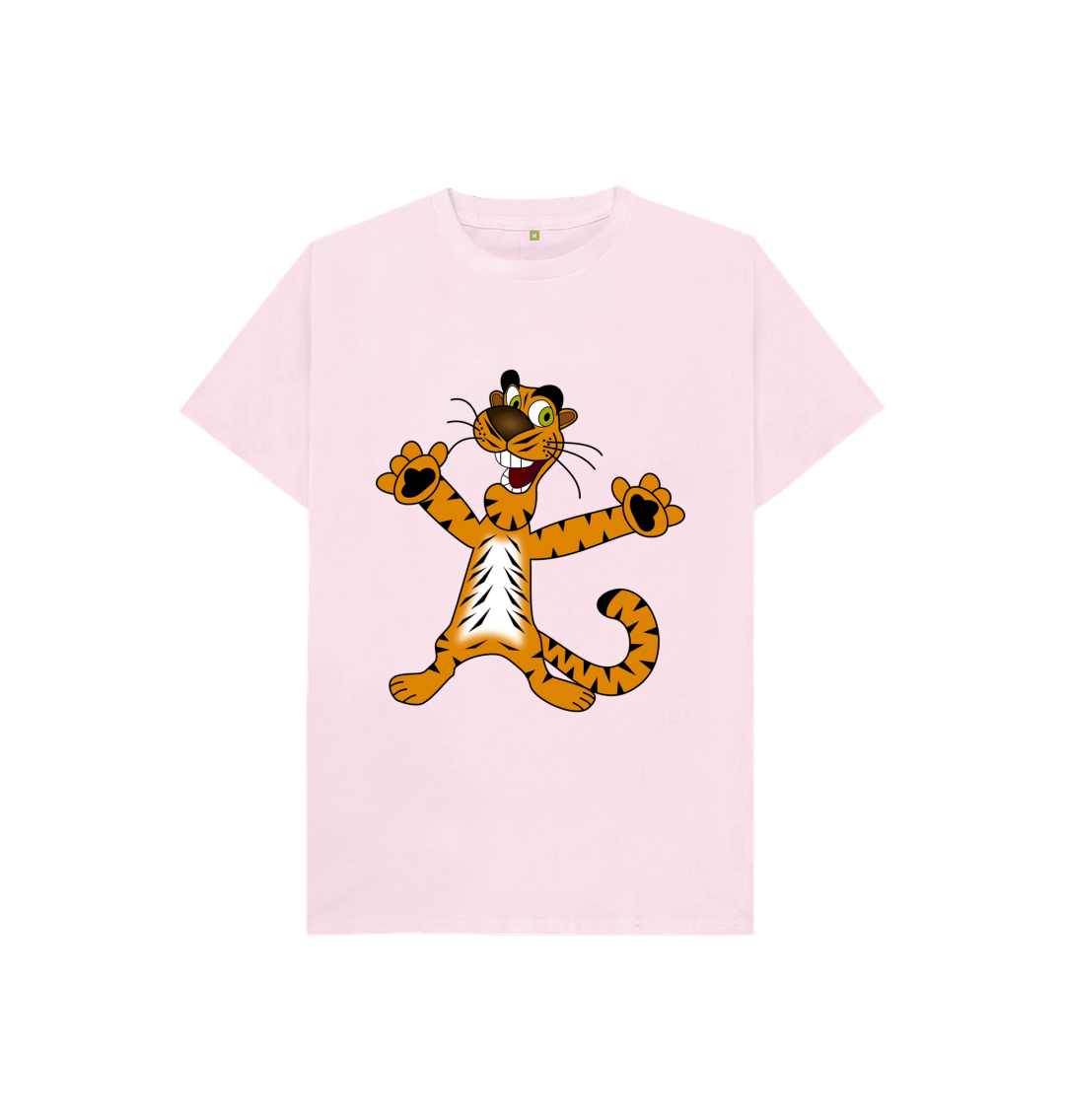 Pink Happy Tiger Tee