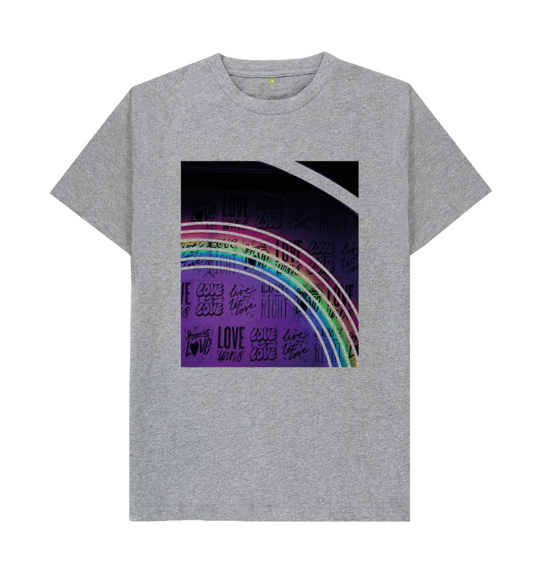 Athletic Grey Equality Rainbow Love