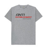 Athletic Grey Anti-Establishment Tee