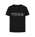 Black Yoga Relaxed Fit Tee