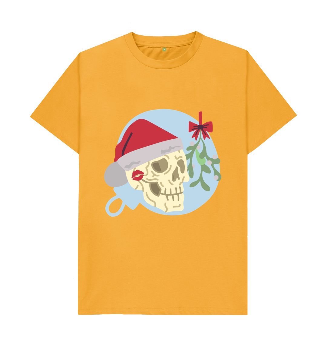 Mustard Santa Skeleton Tee