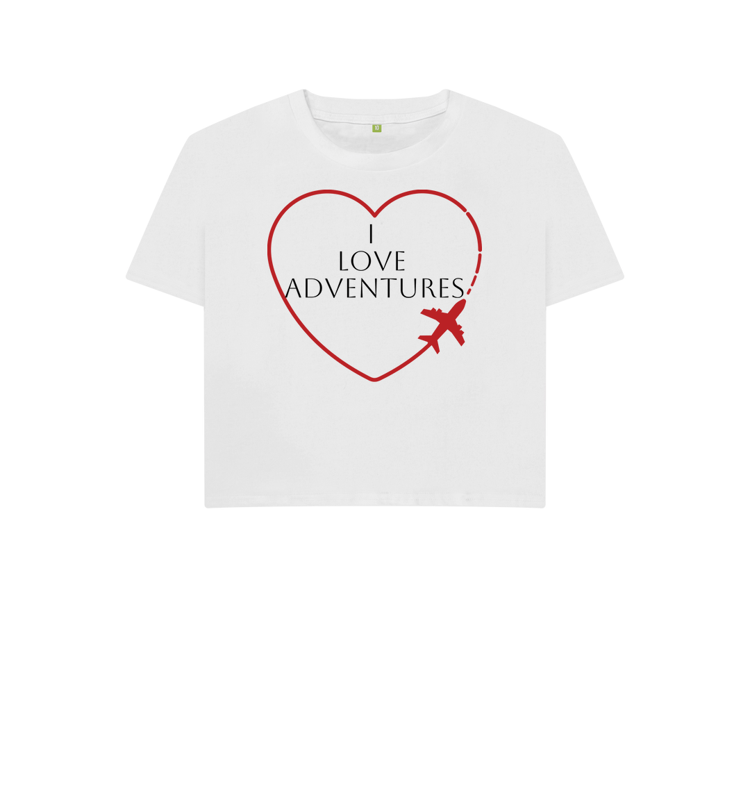 White Printed T-shirt Front