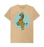 Sand Giraffe Christmas Tee