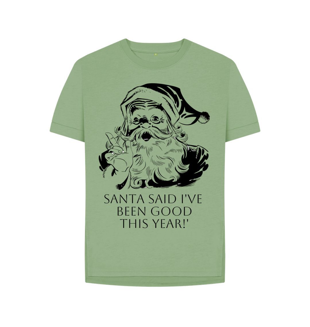 Sage I've Been Good This Year Relaxed Tee