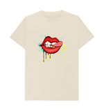 Oat Red Cheeky Lips Tee