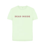 Pastel Green Dead Inside Relaxed Tee