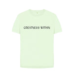 Pastel Green Greatness Within Tee