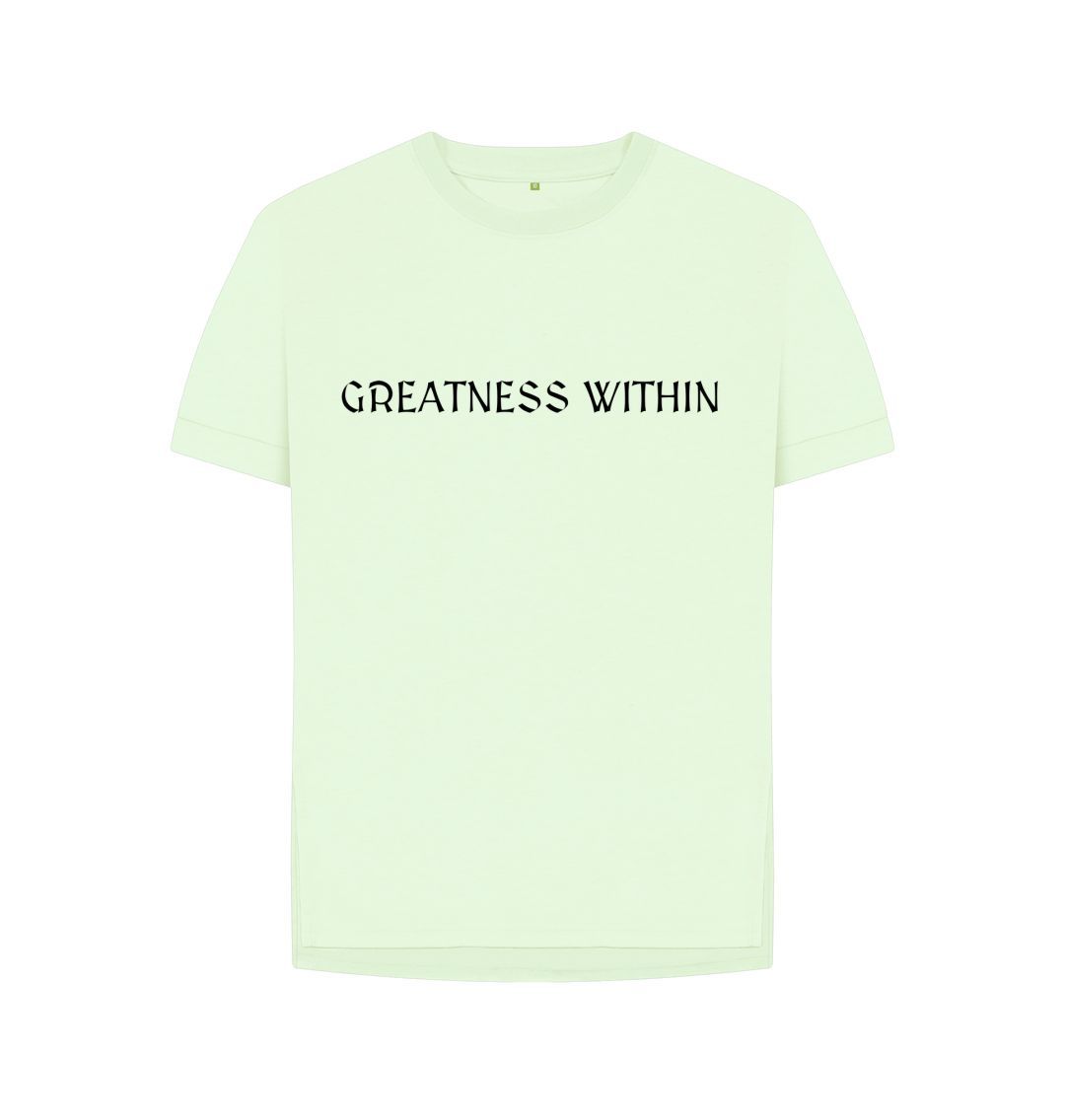 Pastel Green Greatness Within Tee