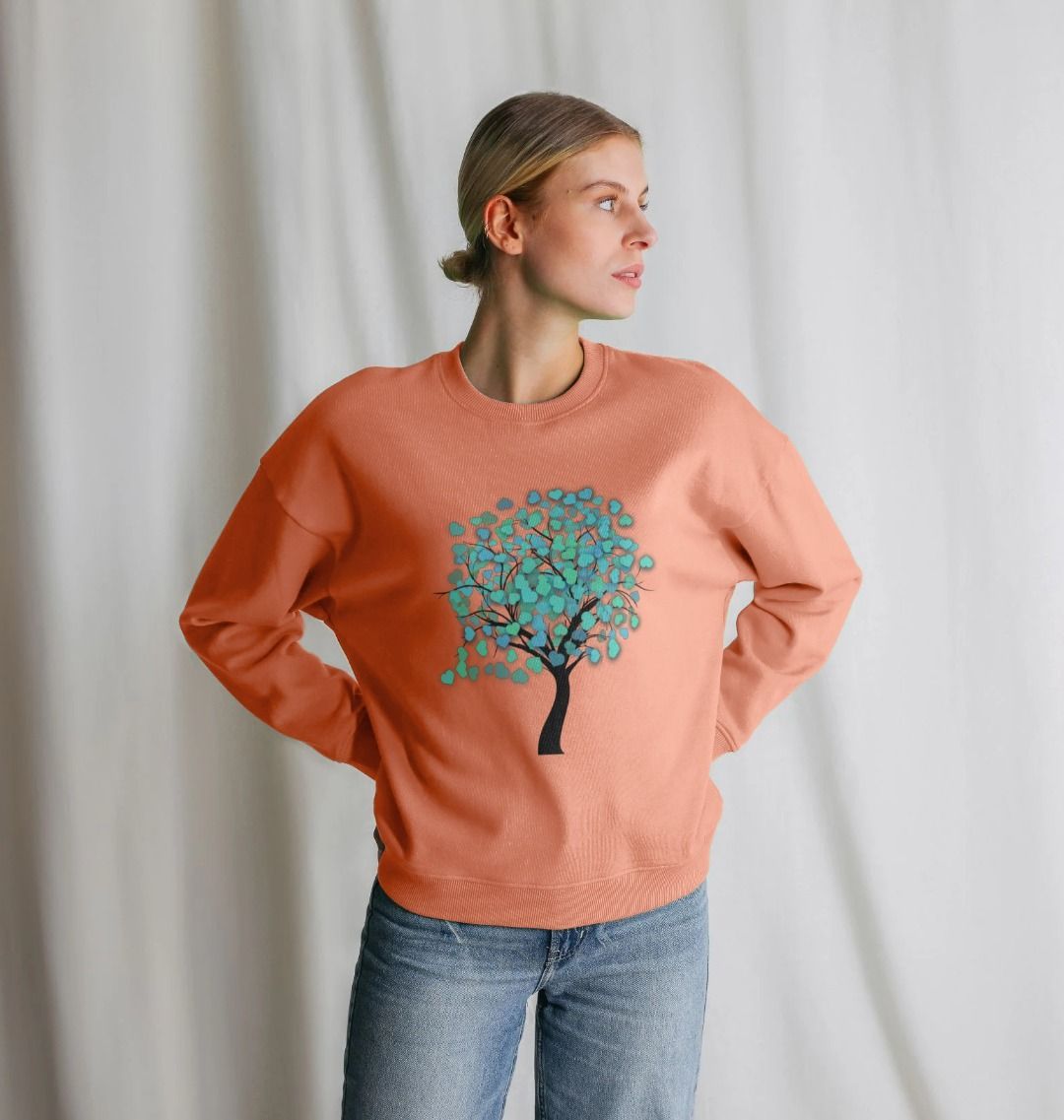 Love Tree Oversized Jumper