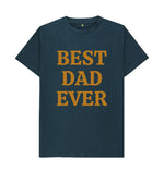 Denim Blue BEST DAD EVER  BIG TEE