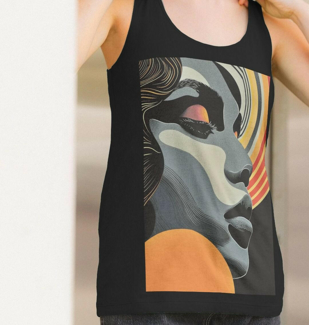 Eclipse Essence vest top showcasing elegant design and premium fabric for stylish comfort