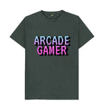 Dark Grey Arcade Gamer Tee