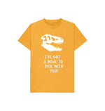 Mustard I've got a bone to pick with you Tee