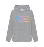 Light Heather Fake Smiling Hoody