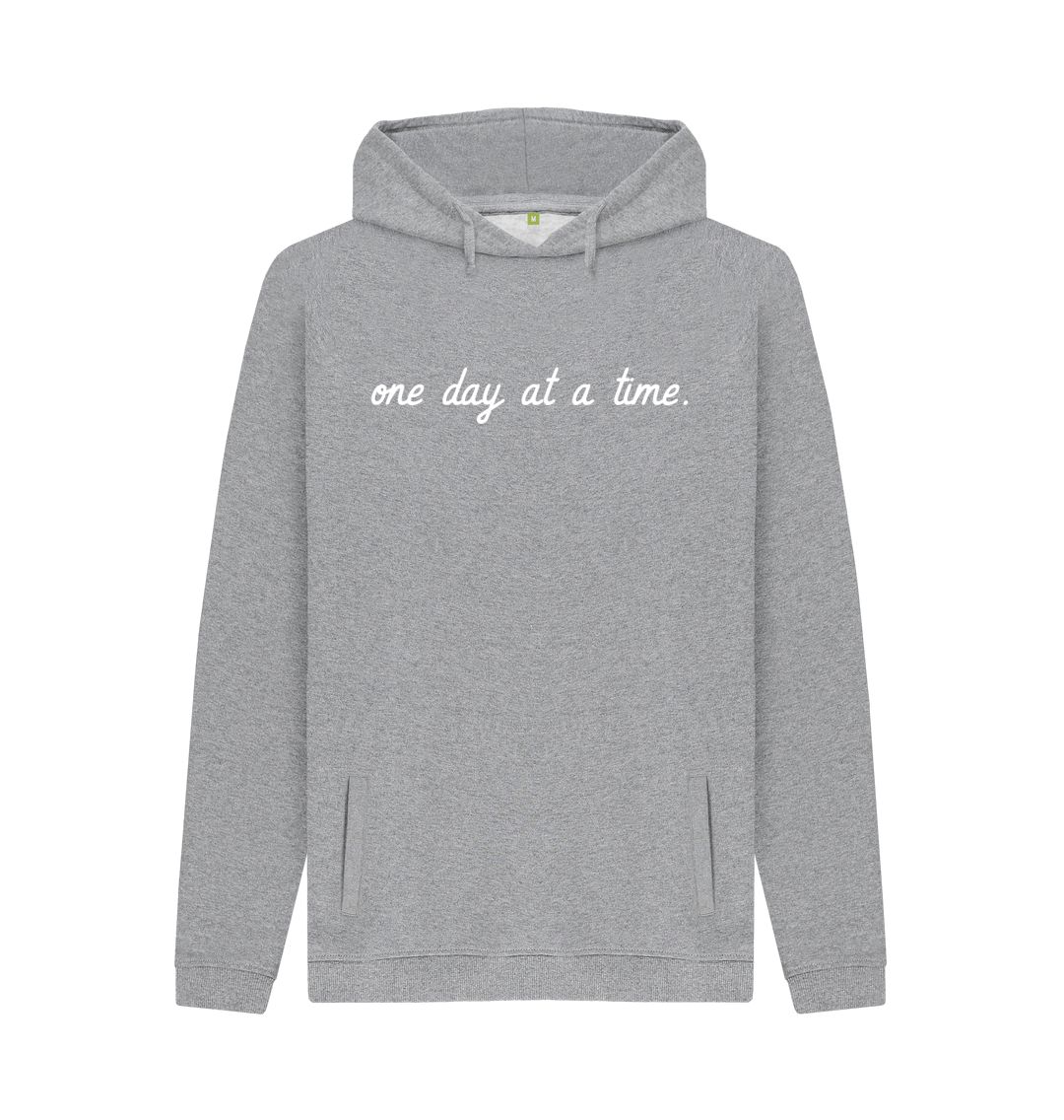 Light Heather One Day At A Time Hoody