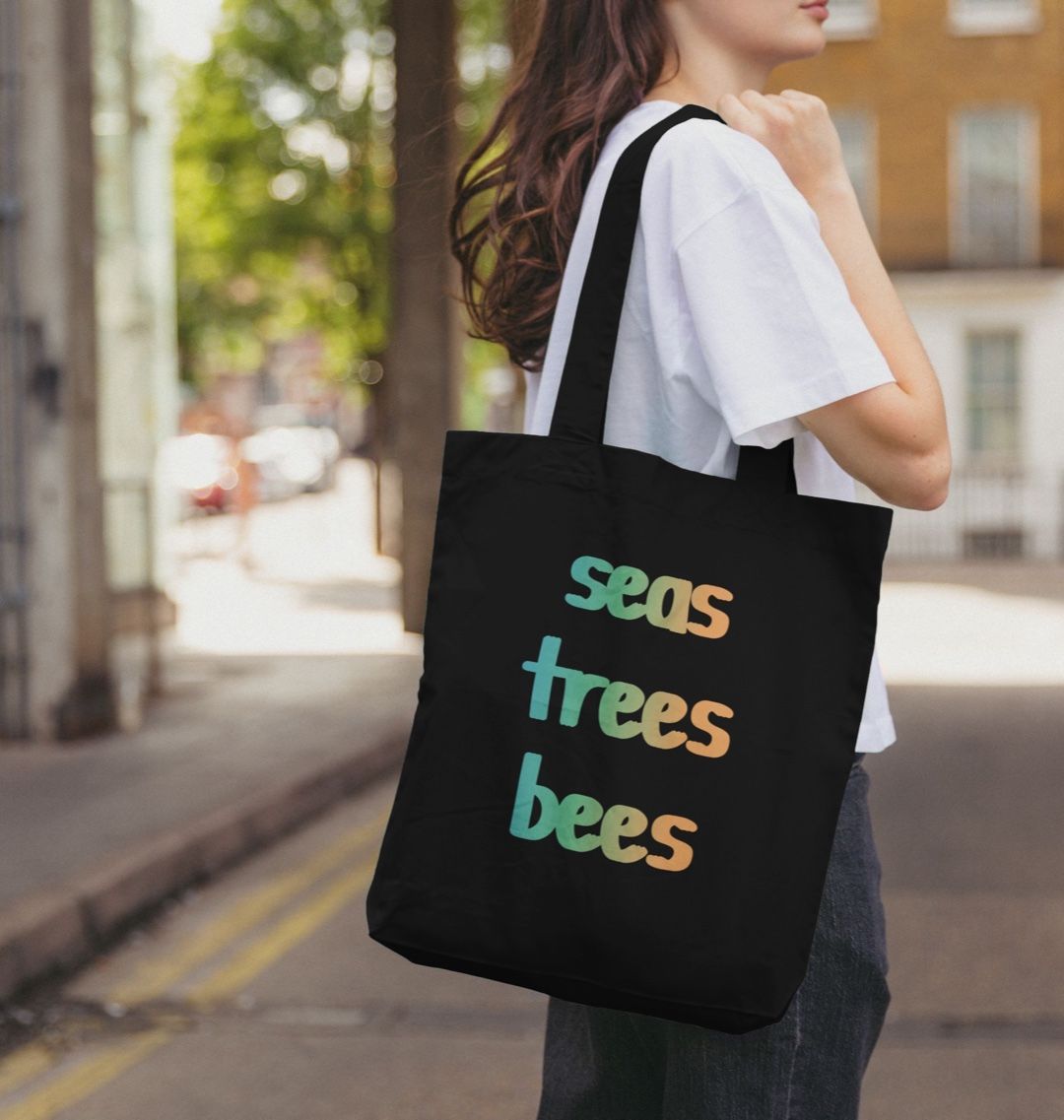 Seas Trees Bees Tote