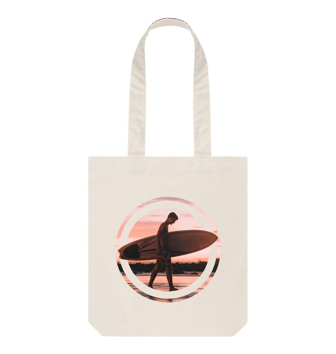 Natural Sunset Surf Tote