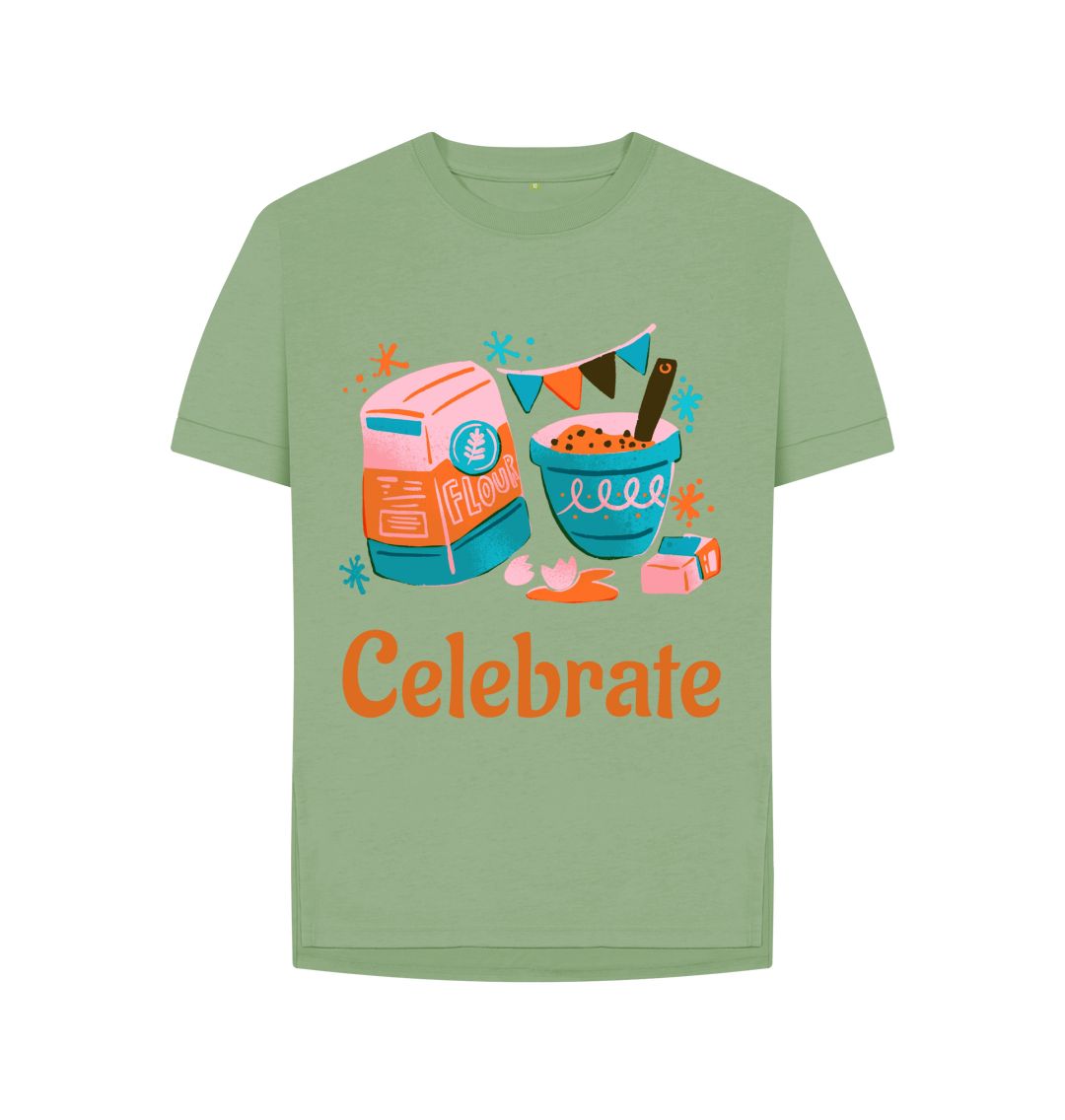 Sage Women's Relaxed Celebrate Tee