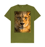 Moss Green Fierce Lion