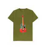 Moss Green Guitar Tee