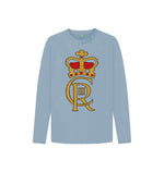 Stone Blue Kids Long Sleeve Royal Charles's Tee