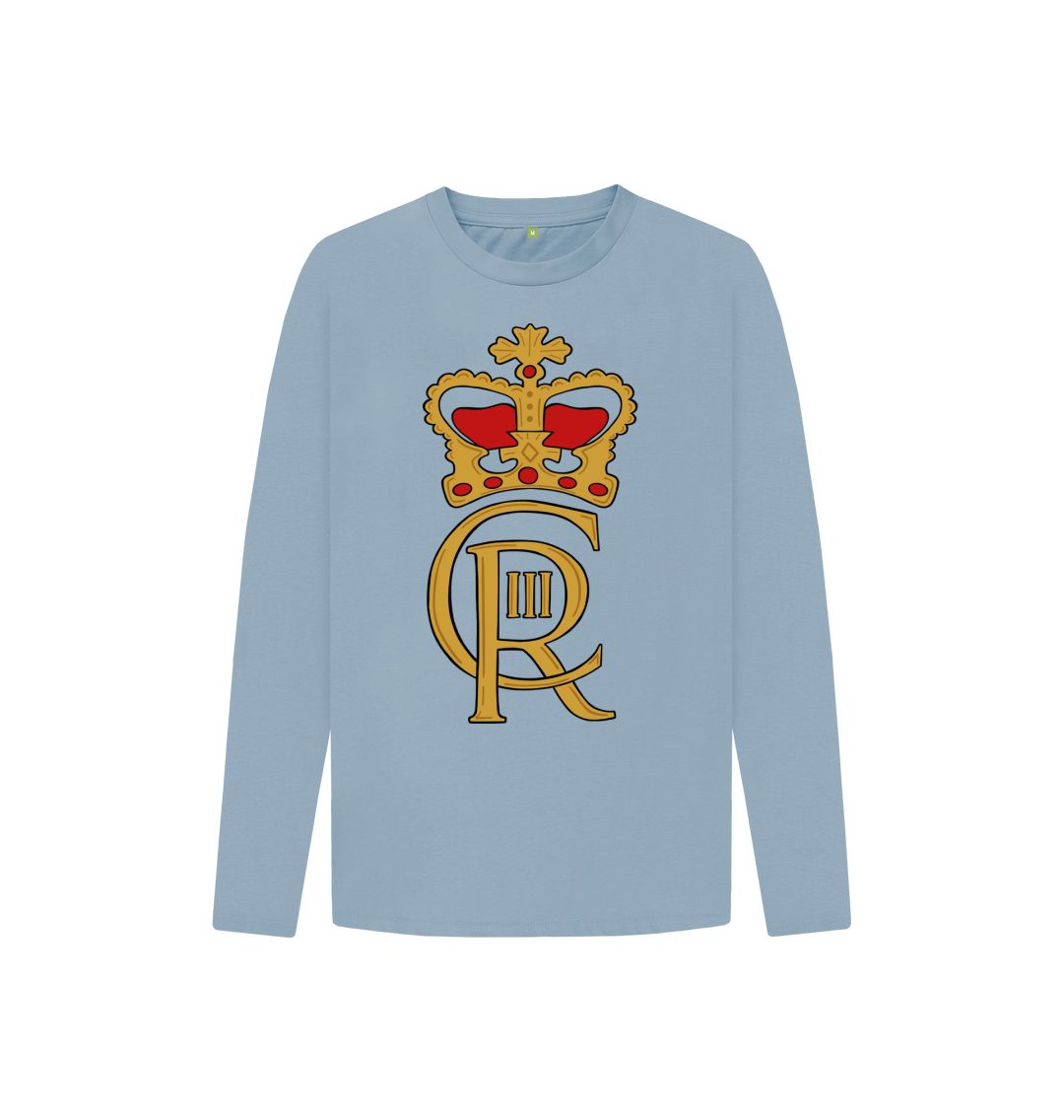 Stone Blue Kids Long Sleeve Royal Charles's Tee