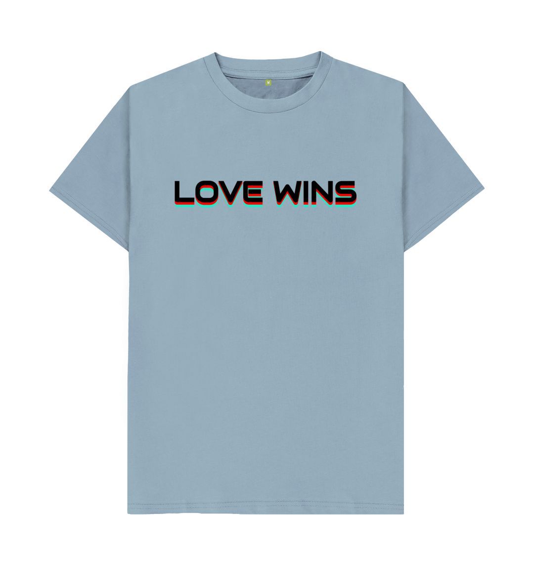 Stone Blue Love Wins