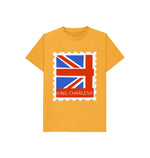 Mustard Kids King Charles III Stamp Tee