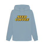 Stone Blue Need Coffee Hoody