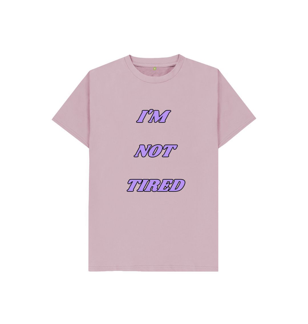 Mauve I'm Not Tired Kids Tee