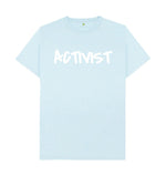 Light Blue Activist Tee