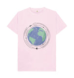 Pink World In Space Tee