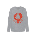 Athletic Grey Scorpion Long Sleeve Tee