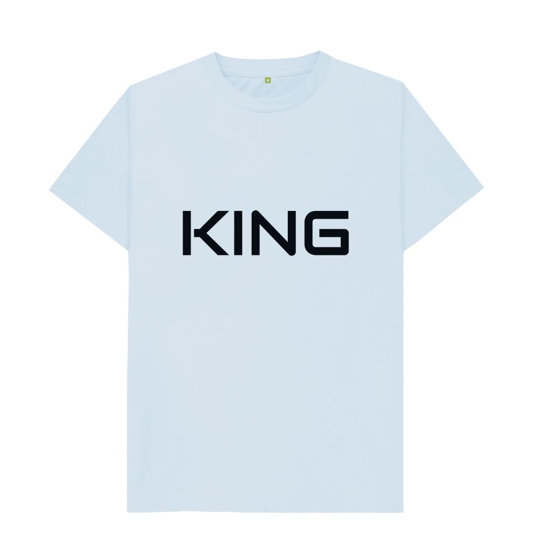 Sky Blue Men's New King Tee