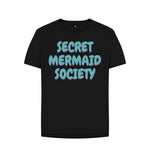 Black Secret Mermaid Society Tee