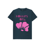 Denim Blue Mummy's Girl Kids Tee