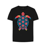 Black Bright Turtle Tee