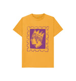 Mustard Kids King's Purple Stamp Tee