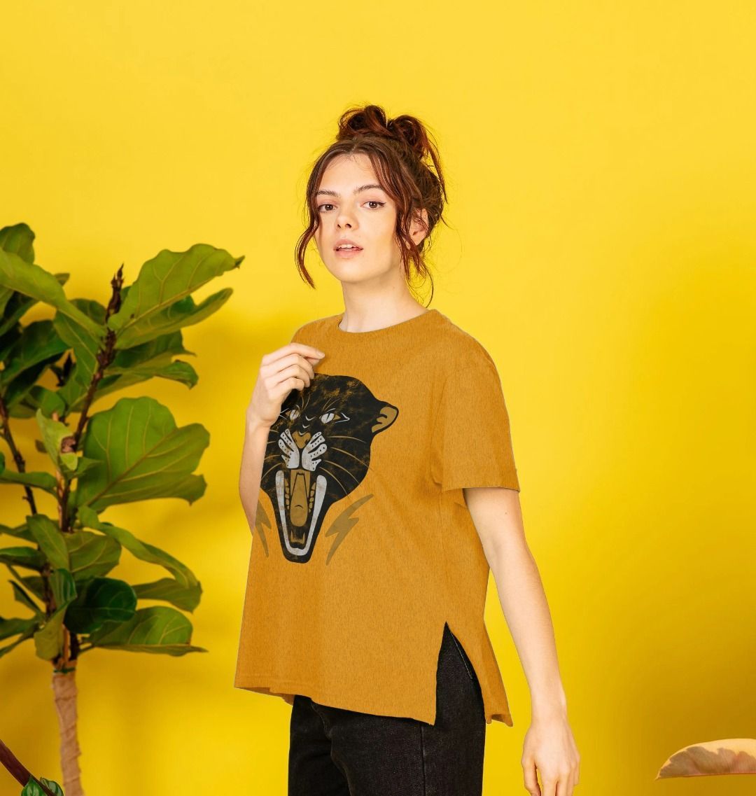 Remill Relaxed Wild Cat Tee