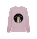 Mauve Rainbow Spaceship Sweatshirt