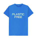 Bright Blue Plastic Free Tee