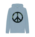 Stone Blue Peace Hoody